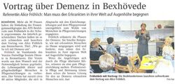 Artikel aus der Nordsee-Zeitung (www.nordsee-zeitung.de)